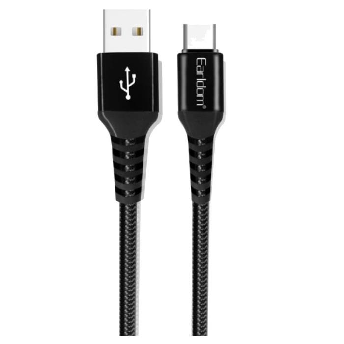 کابل تبدیل USB به microUSB ارلدام مدل EC-121M طول 1 متر